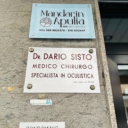 Mandarin Apulia B&B Bari Exteriör bild